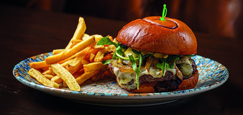 Hamburguesa Blue Mushroom